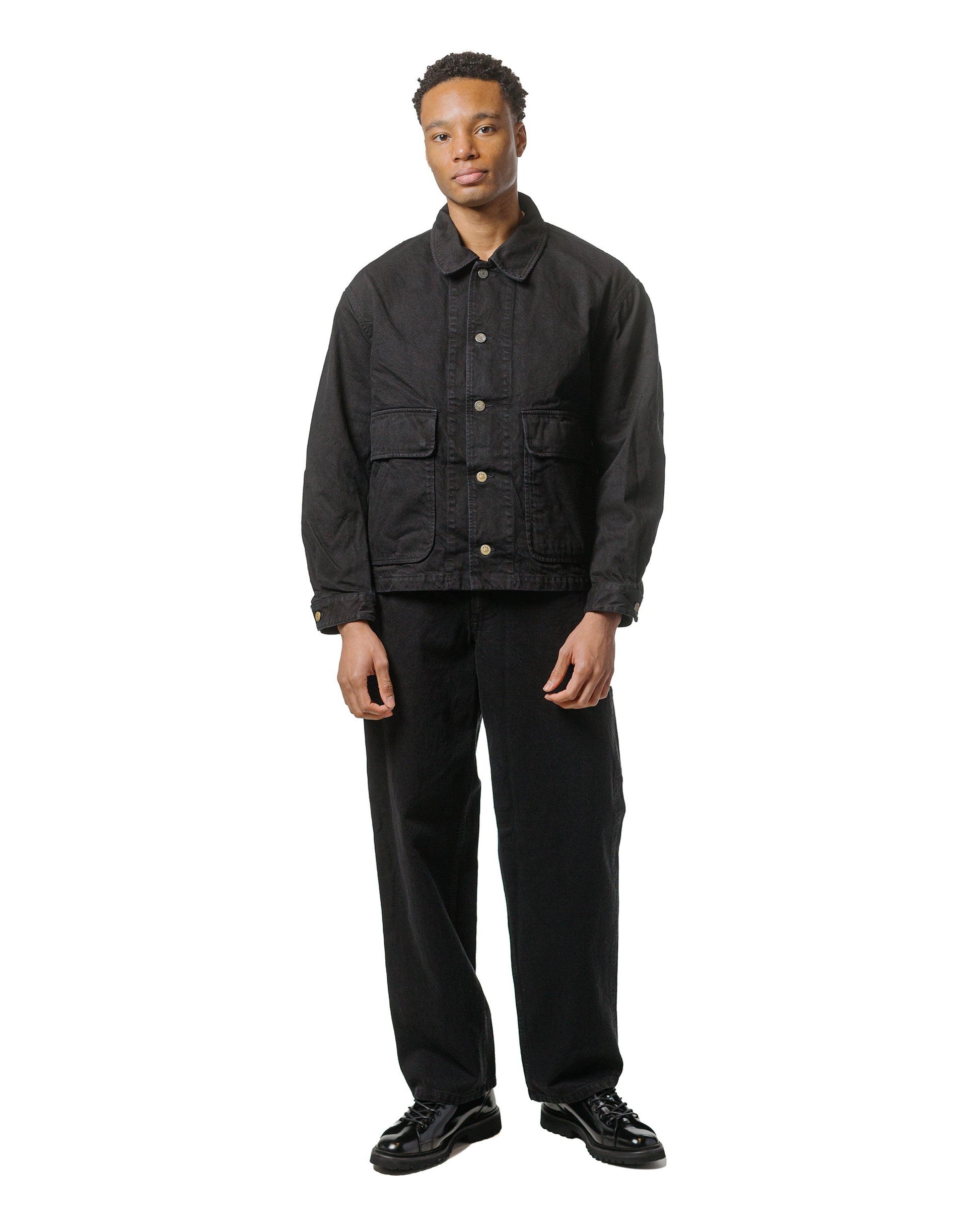 lost & found James Coward James Coward Carpenter Jean Black Bio Wash Denim