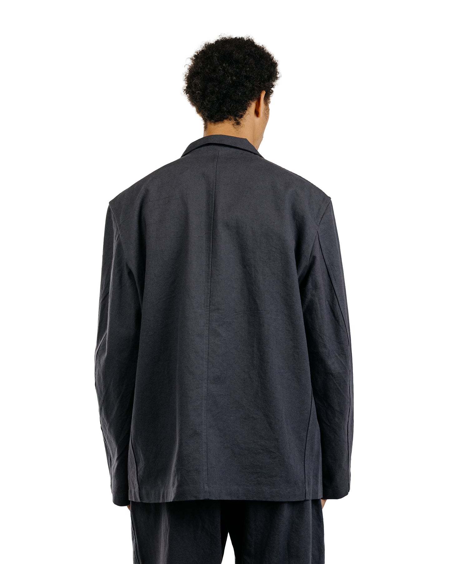 James Coward Carry On Jacket Sumikuro Cotton/Linen/Ramie Overdye Canvas