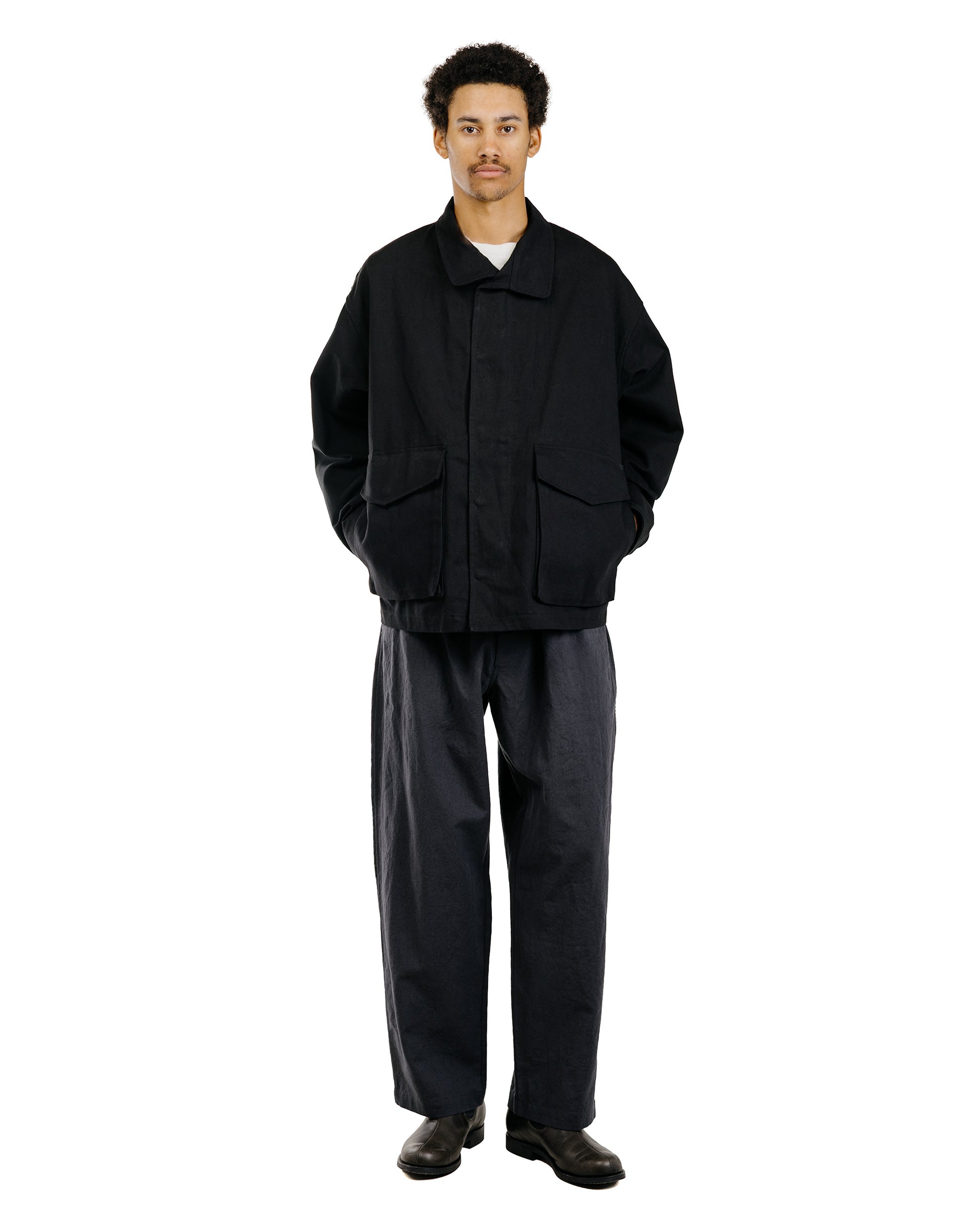 James Coward Carry On Pant Sumikuro Cotton/Linen/Ramie Overdye Canvas