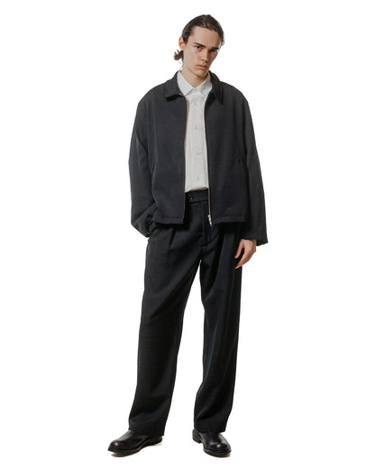 lost & found James Coward James Coward Mercado Trouser Black Wool Gabardine