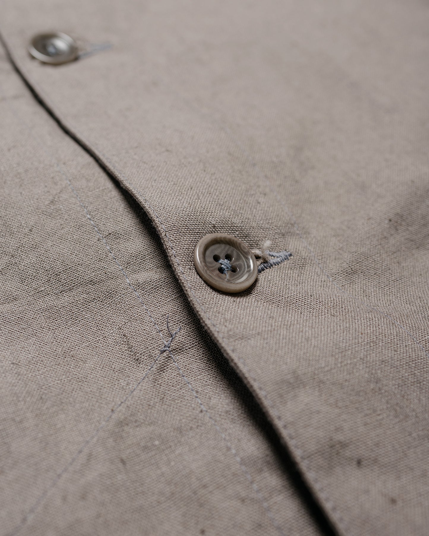 James Coward Signal Shirt Mid Grey Overdyed Canvas