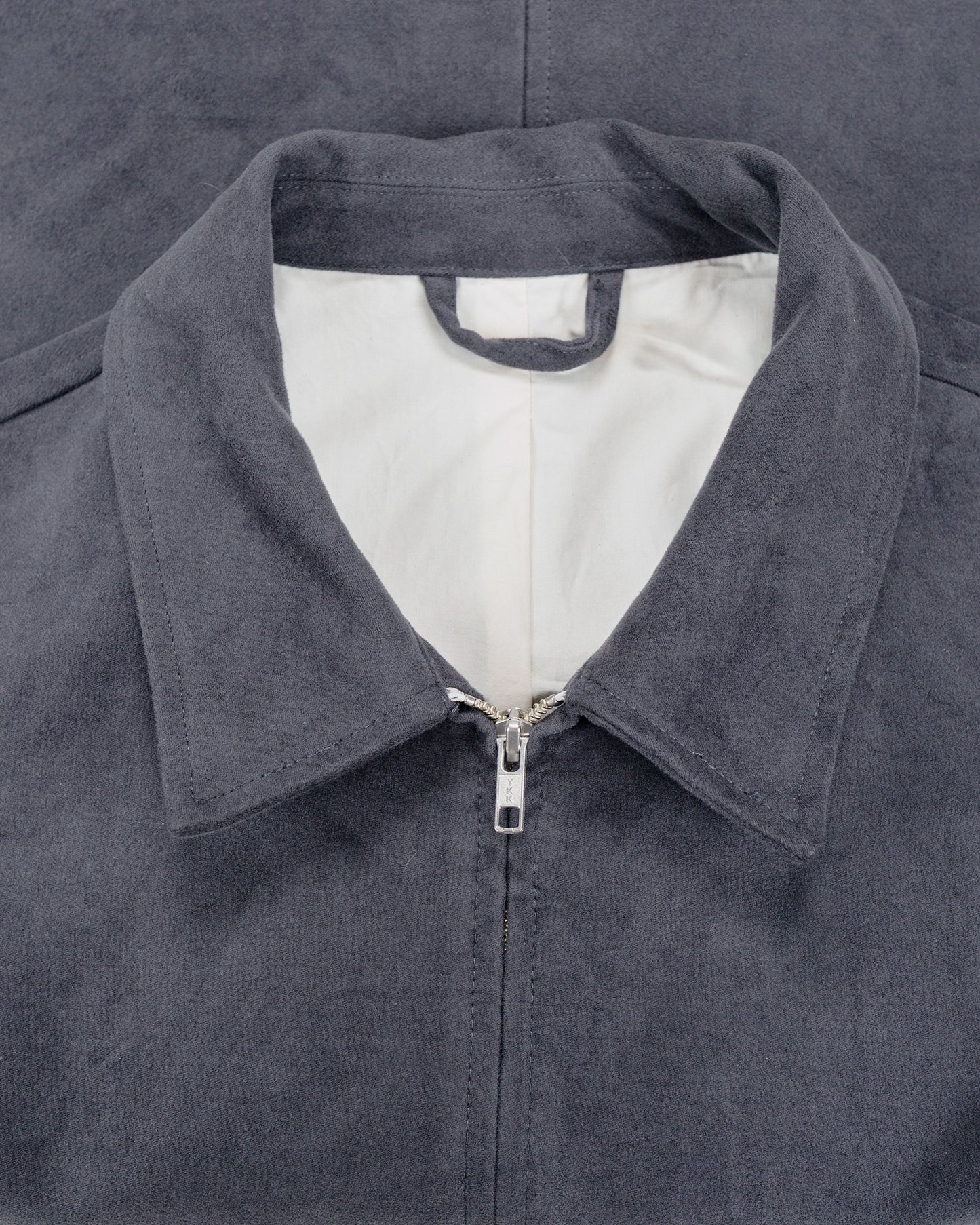 lost & found James Coward James Coward Site Jacket Grey Cotton Moleskin