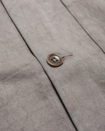 James Coward Travail Shirt Light Grey Drum Dyed Back Satin