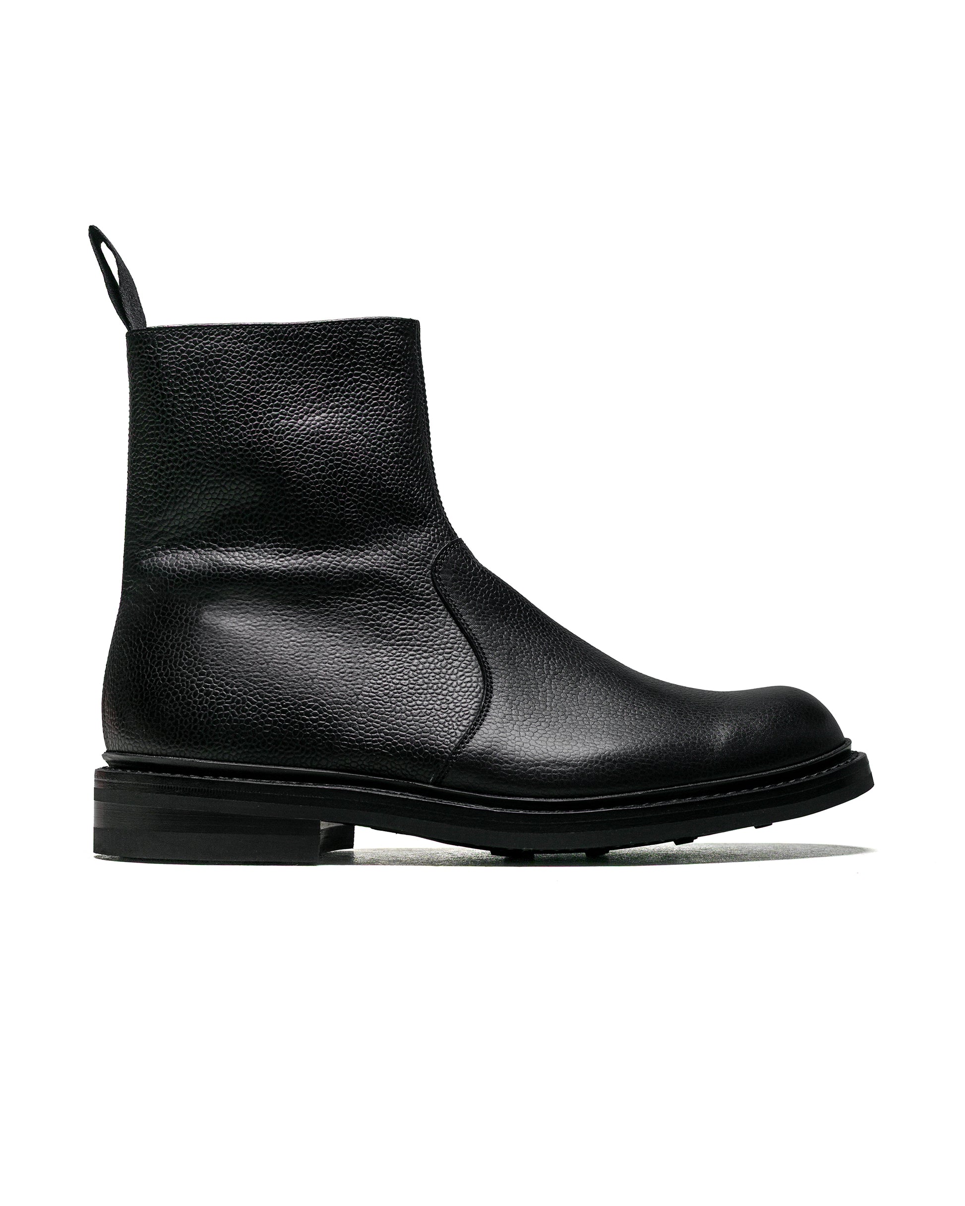 lost & found James Coward James Coward Trickers Spade Boot Black Scotch Grain Leather