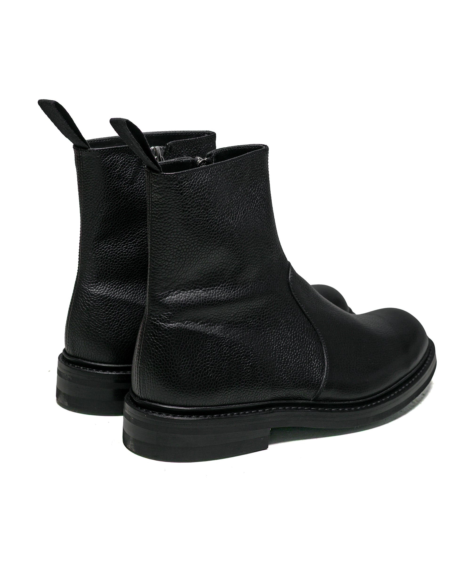 lost & found James Coward James Coward Trickers Spade Boot Black Scotch Grain Leather