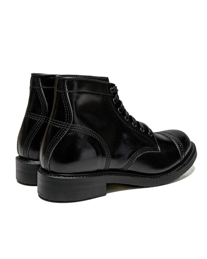 lost & found John Lofgren Bootmaker John Lofgren Bootmaker Combat Boots Shinki Hikaku Shell Cordovan Black Ops