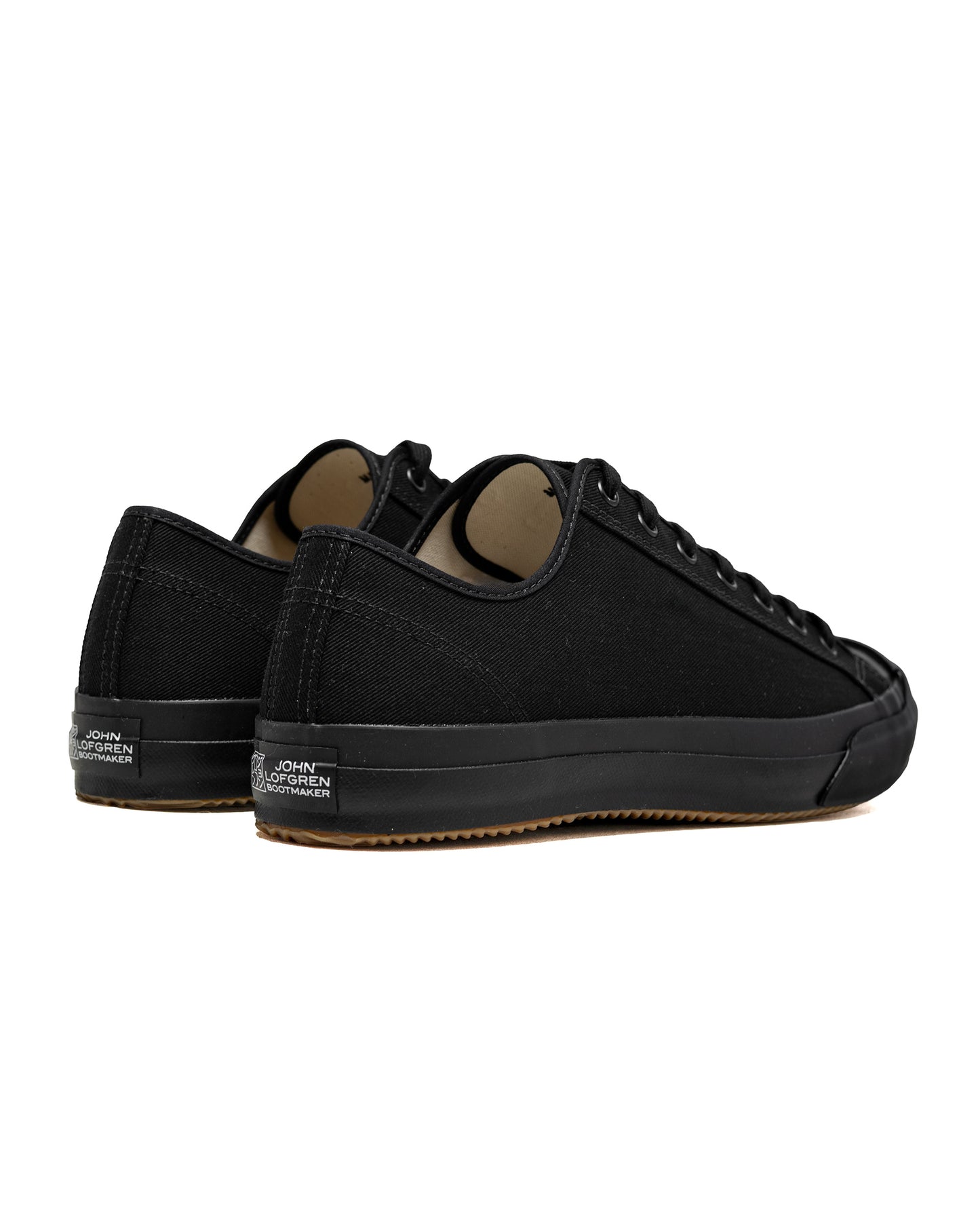 lost & found John Lofgren Bootmaker John Lofgren Bootmaker JLB Champion Sneakers Solid Black