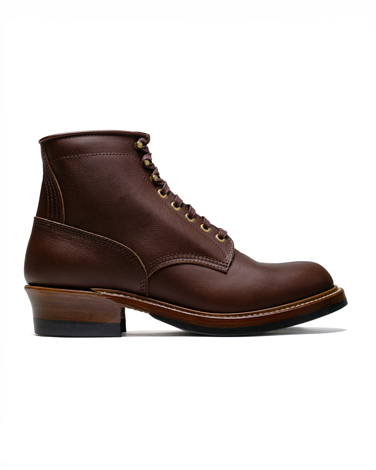 lost & found John Lofgren Bootmaker John Lofgren Bootmaker Steel Gang SW Boots Badalassi Carlo Vegetable Tanned Leather Tobacco