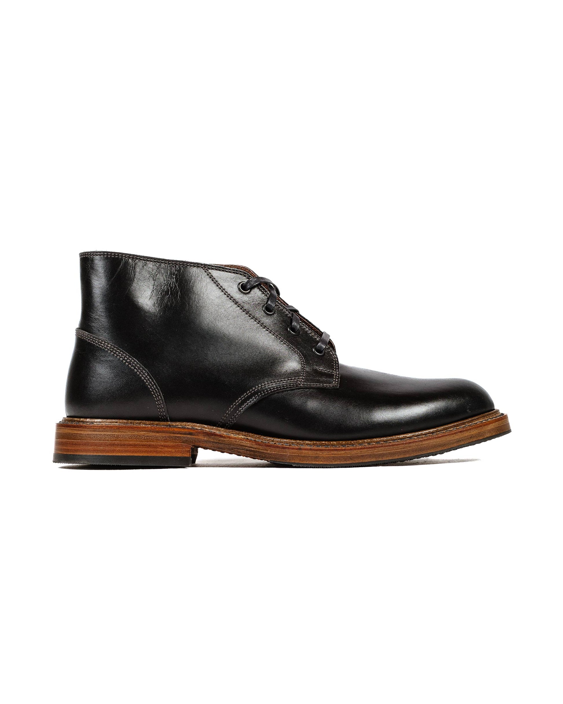 lost & found John Lofgren Bootmaker John Lofgren Bootmaker The Steadfast Chukka Boots French Calfskin Black