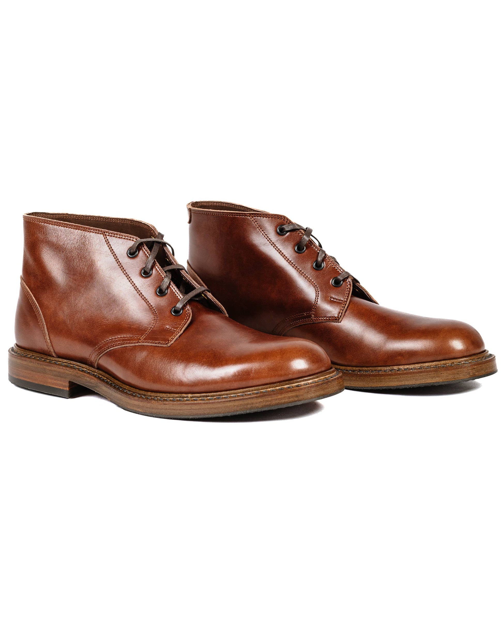 lost & found John Lofgren Bootmaker John Lofgren Bootmaker The Steadfast Chukka Boots French Calfskin Brown