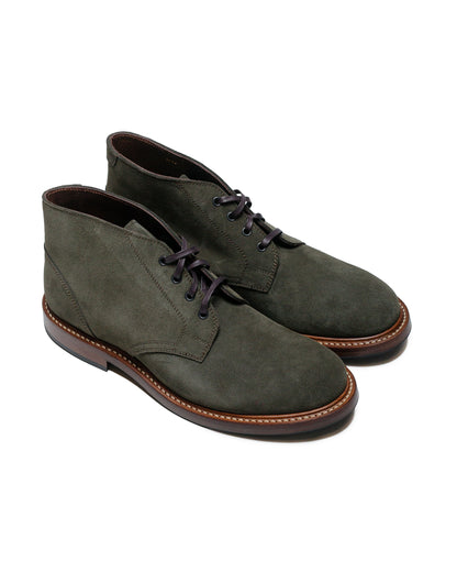 lost & found John Lofgren Bootmaker John Lofgren Bootmaker The Steadfast Chukka Boots Japanese Suede Olive