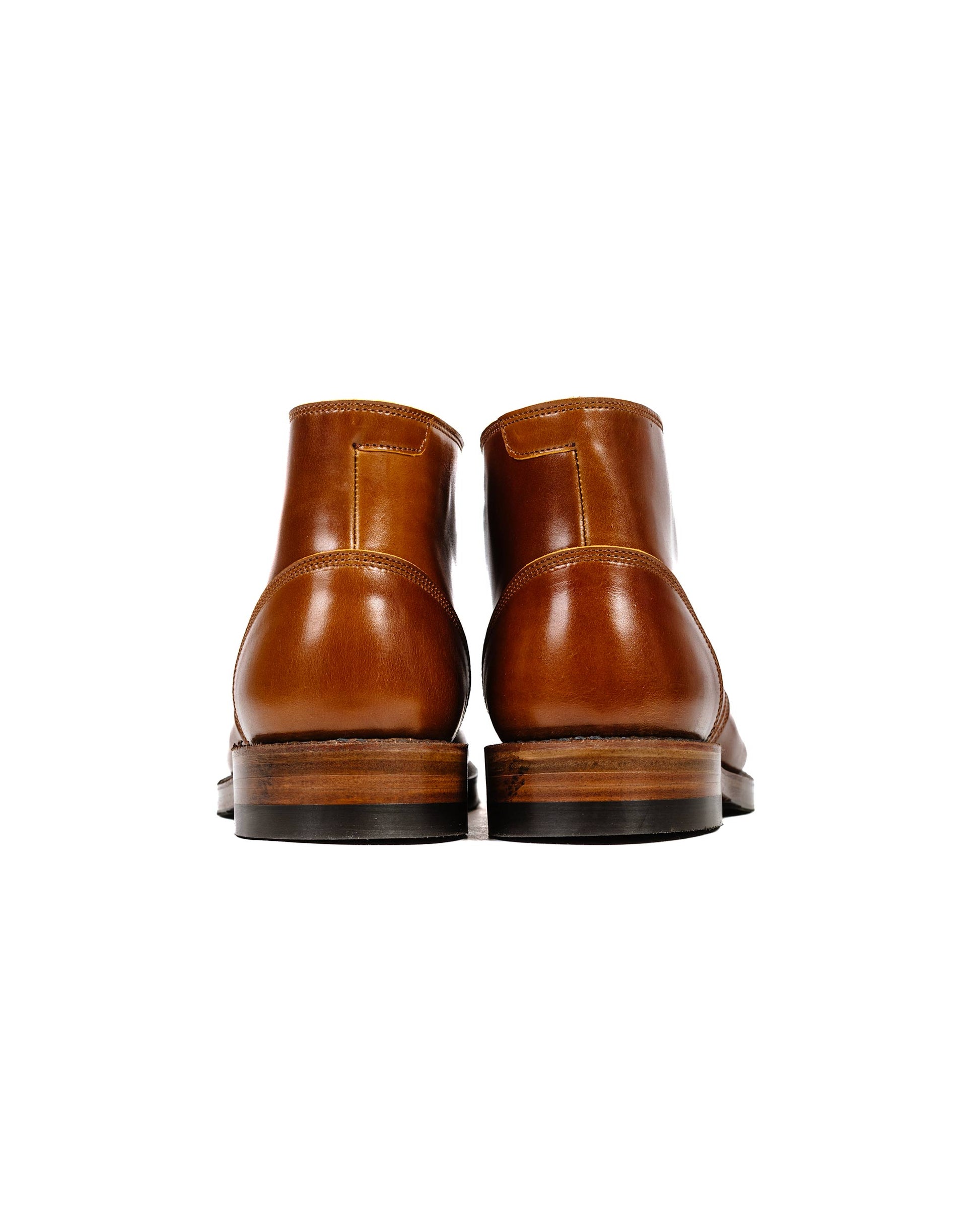 lost & found John Lofgren Bootmaker John Lofgren Bootmaker The Steadfast Chukka Boots Shinki Hikaku Shell Cordovan Cognac