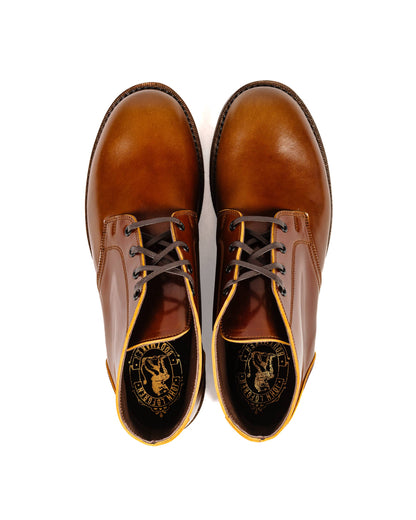 lost & found John Lofgren Bootmaker John Lofgren Bootmaker The Steadfast Chukka Boots Shinki Hikaku Shell Cordovan Cognac