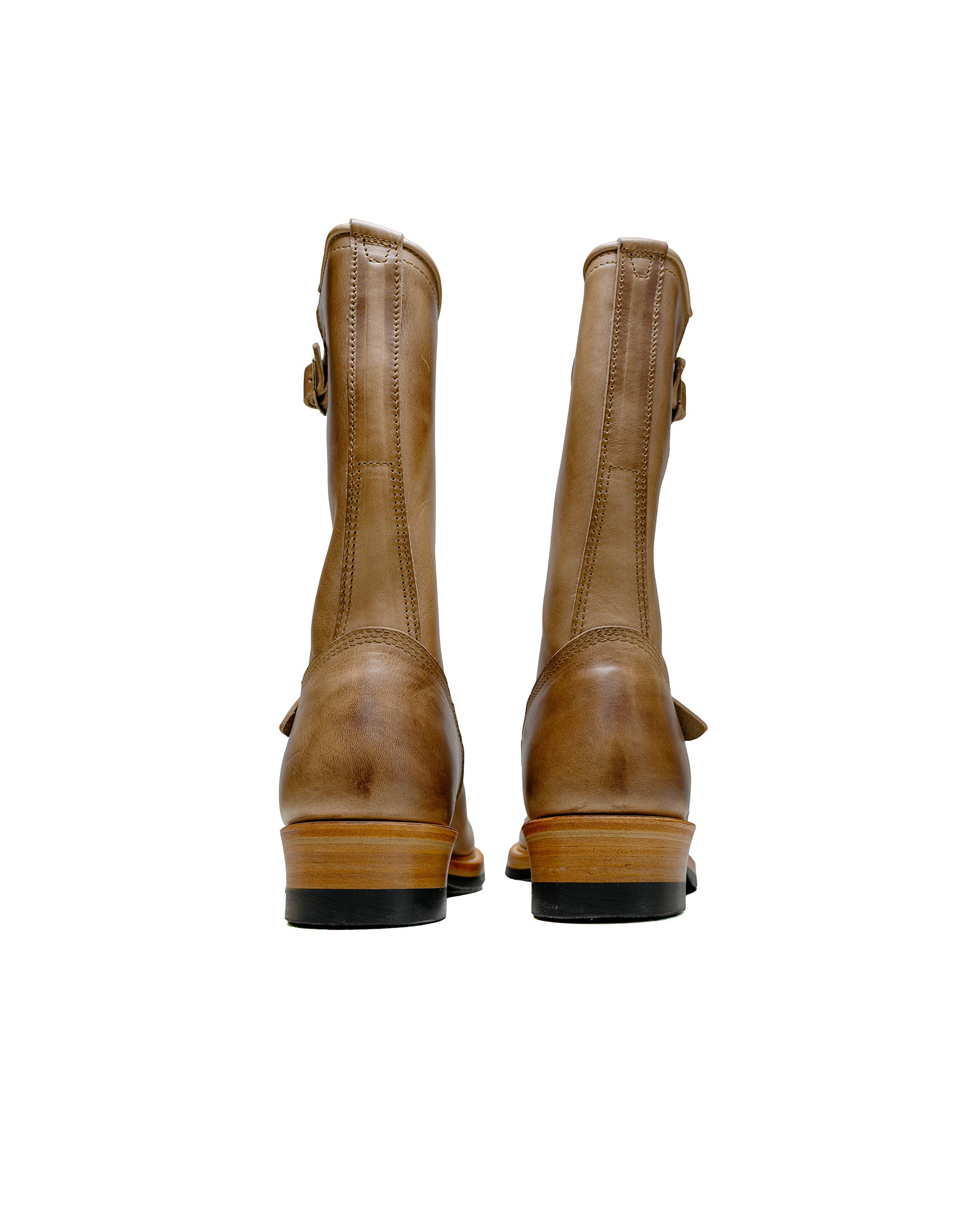 lost & found John Lofgren Bootmaker John Lofgren Bootmaker Wabash Engineer Boots Horween CXL Natural