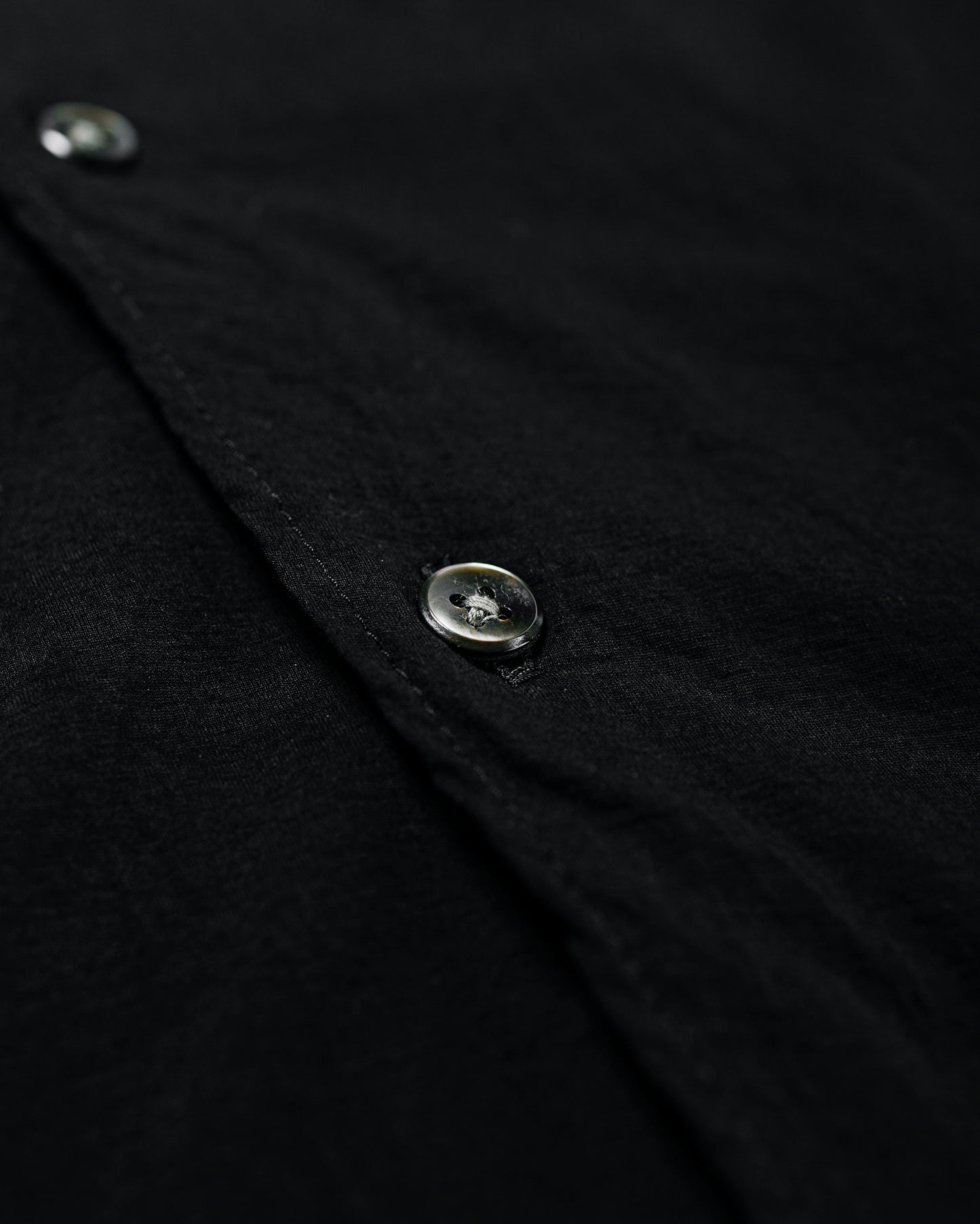 KANEMASA PHIL 46G Artisan Shirt Black Dye