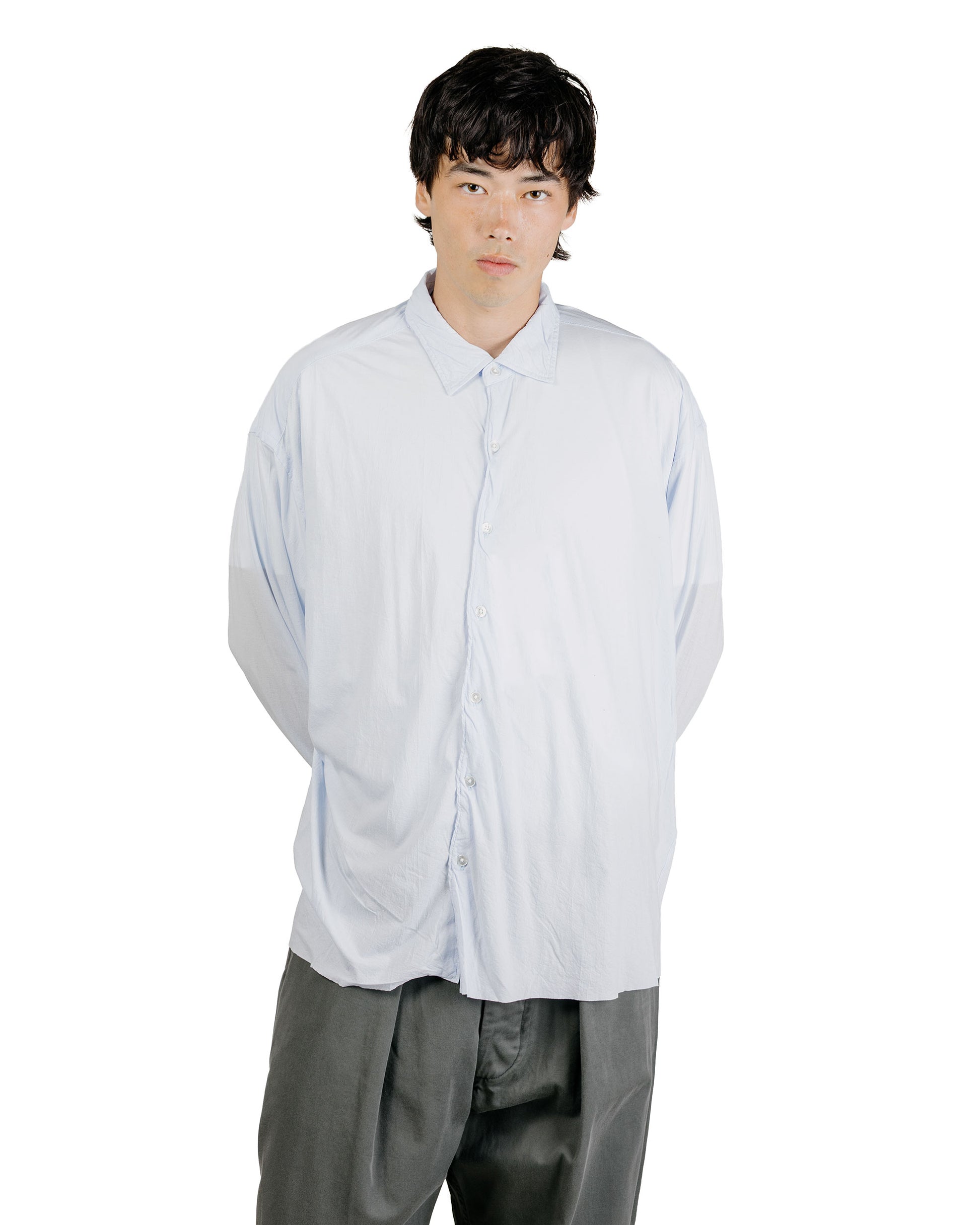 KANEMASA PHIL 46G Artisan Shirt Sax Dye
