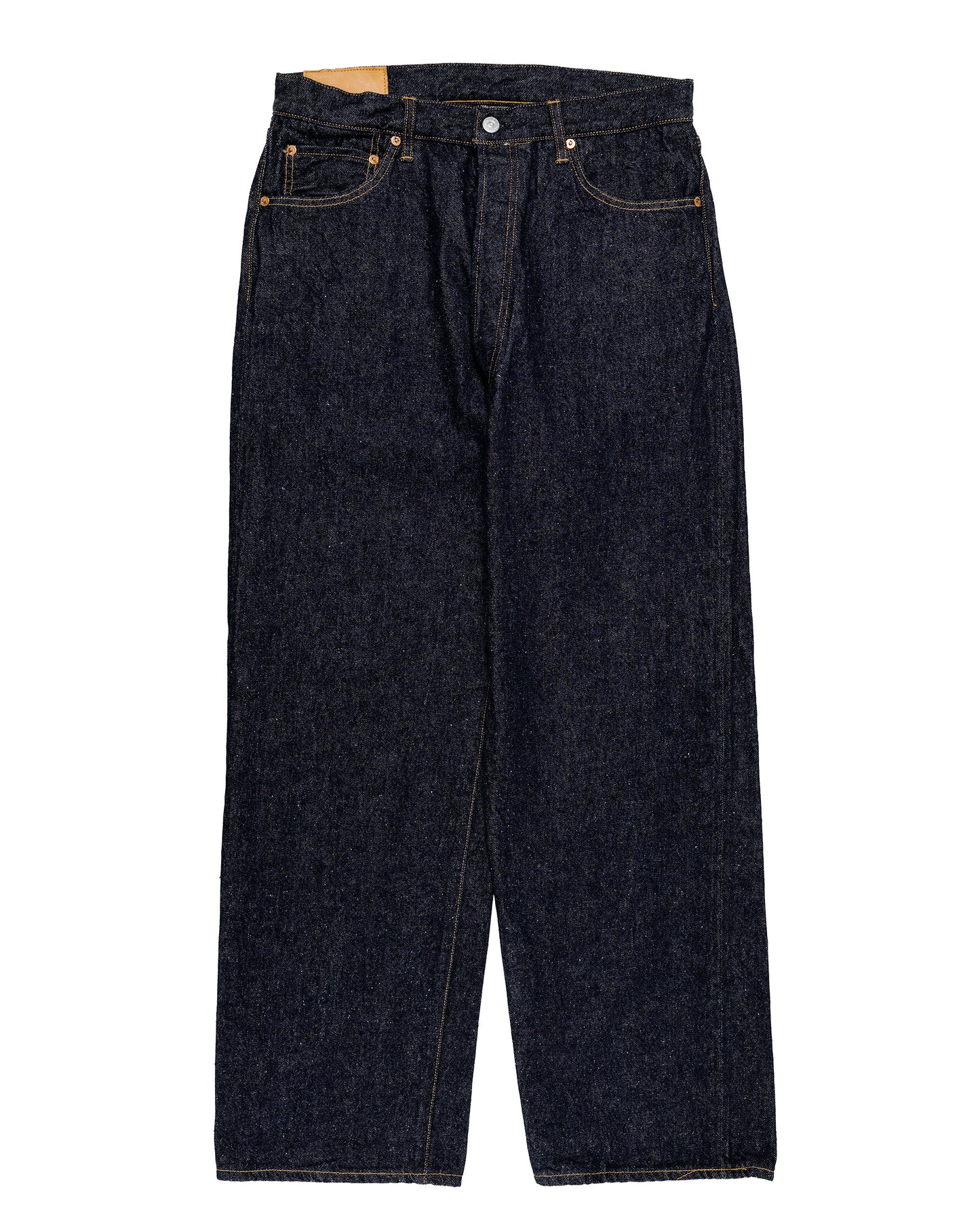 KAPTAIN SUNSHINE 5P Straight Denim Pants Indigo One Wash