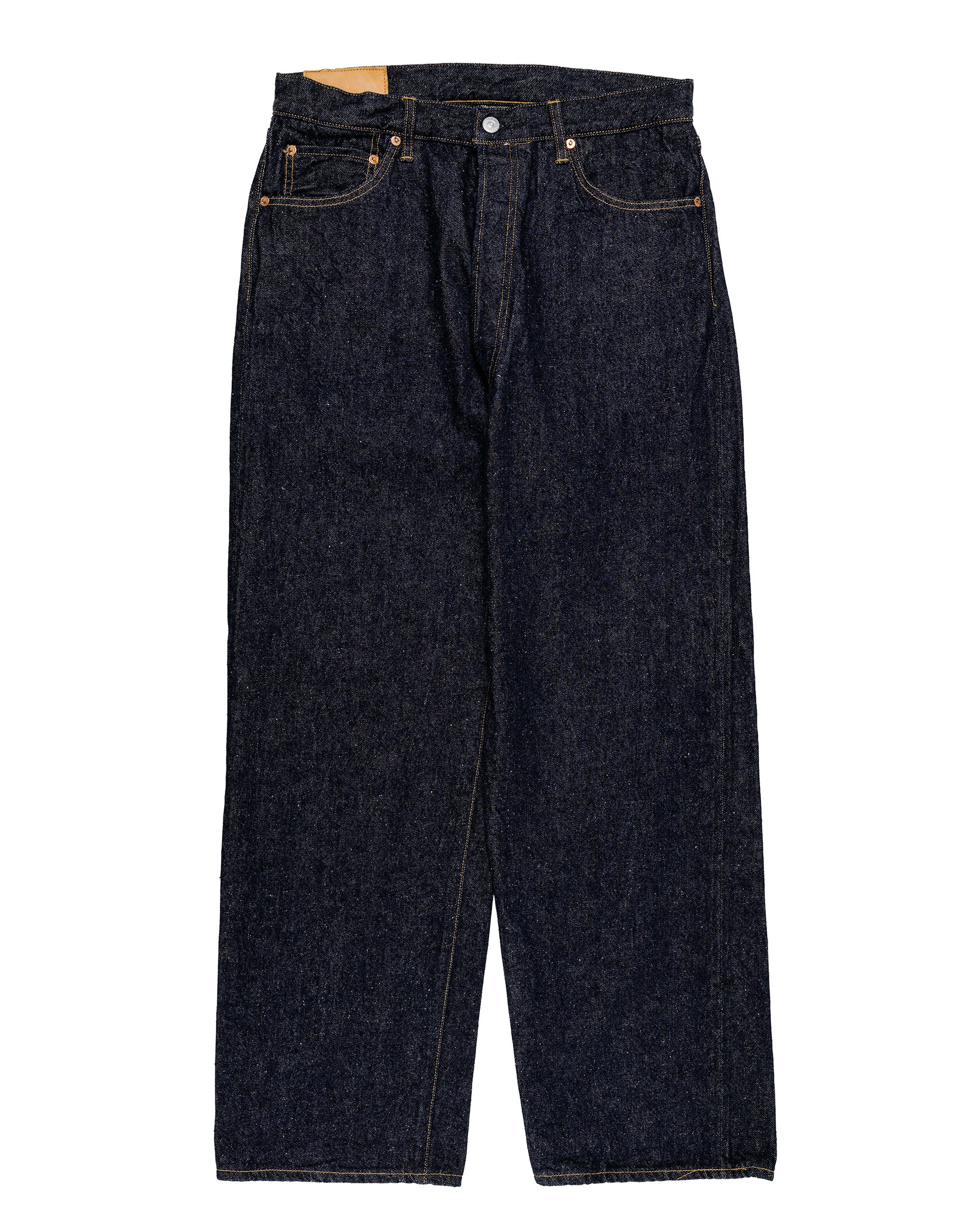 KAPTAIN SUNSHINE 5P Straight Denim Pants Indigo One Wash