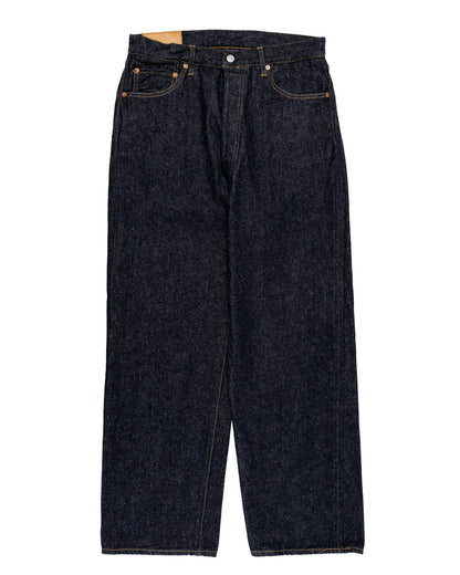 KAPTAIN SUNSHINE 5P Straight Denim Pants Indigo One Wash