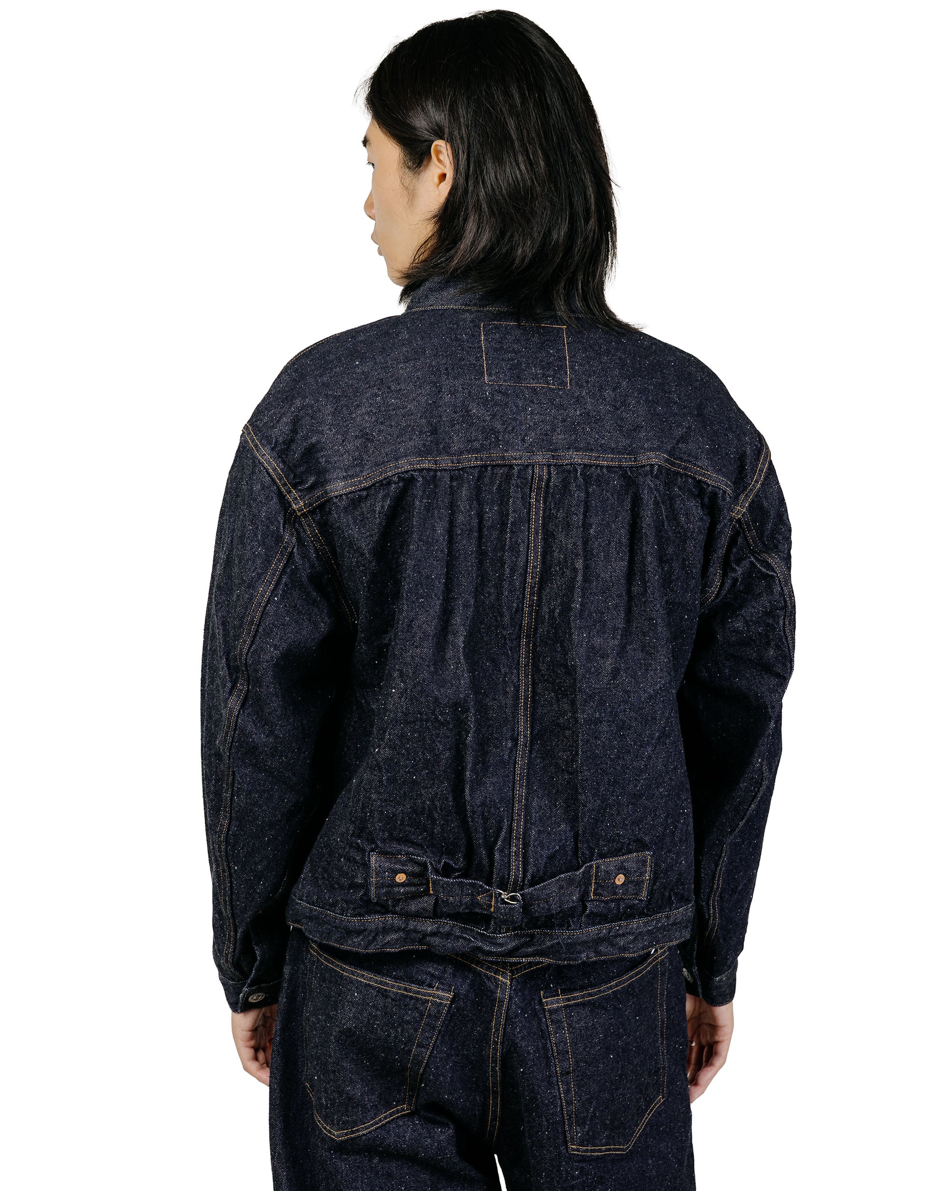 KAPTAIN SUNSHINE Denim Tracker 1P Jacket Indigo One Wash