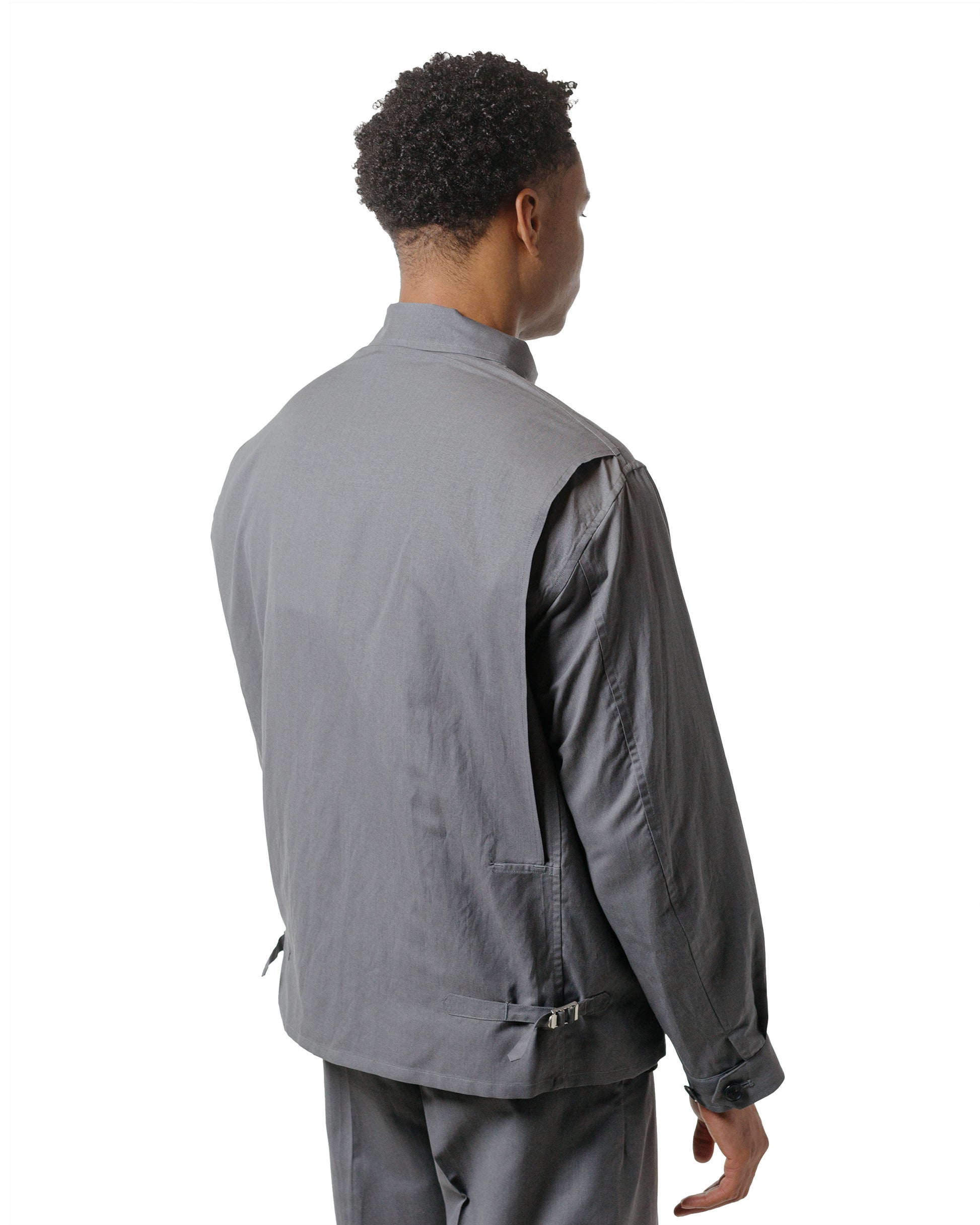 lost & found KAPTAIN SUNSHINE KAPTAIN SUNSHINE Fly Blouson Top Grey