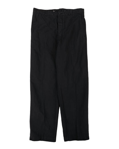 lost & found KAPTAIN SUNSHINE KAPTAIN SUNSHINE Gaba. Buckleback Work Slacks Black