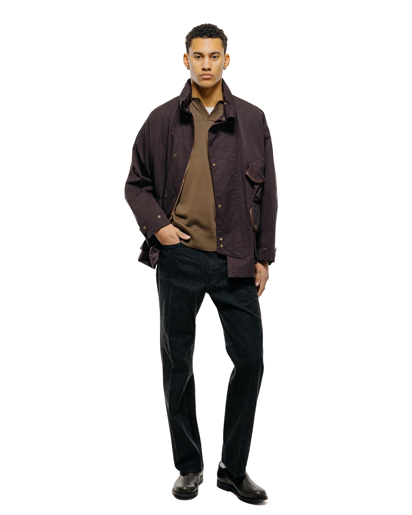 lost & found KAPTAIN SUNSHINE KAPTAIN SUNSHINE Hunter Jacket Espresso