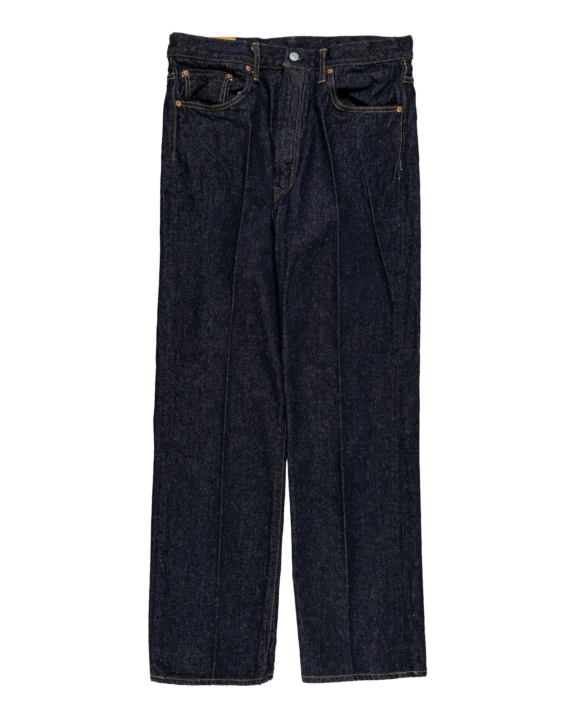 KAPTAIN SUNSHINE Skate Shoecut Denim Pants Indigo One Wash