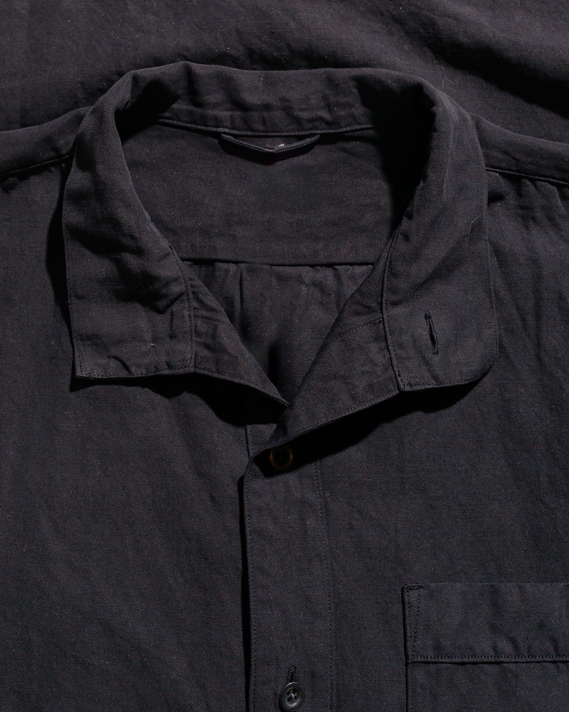 lost & found KAPTAIN SUNSHINE KAPTAIN SUNSHINE Standcollar Smock Ink Black