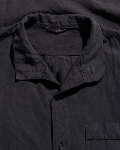 lost & found KAPTAIN SUNSHINE KAPTAIN SUNSHINE Standcollar Smock Ink Black