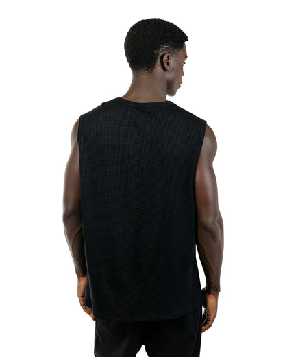 Lady White Co. Gauze Sleeveless T-Shirt Black