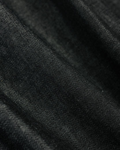 lost & found Lady White Co. Lady White Co. Joliet Zip Shirt Black Chambray