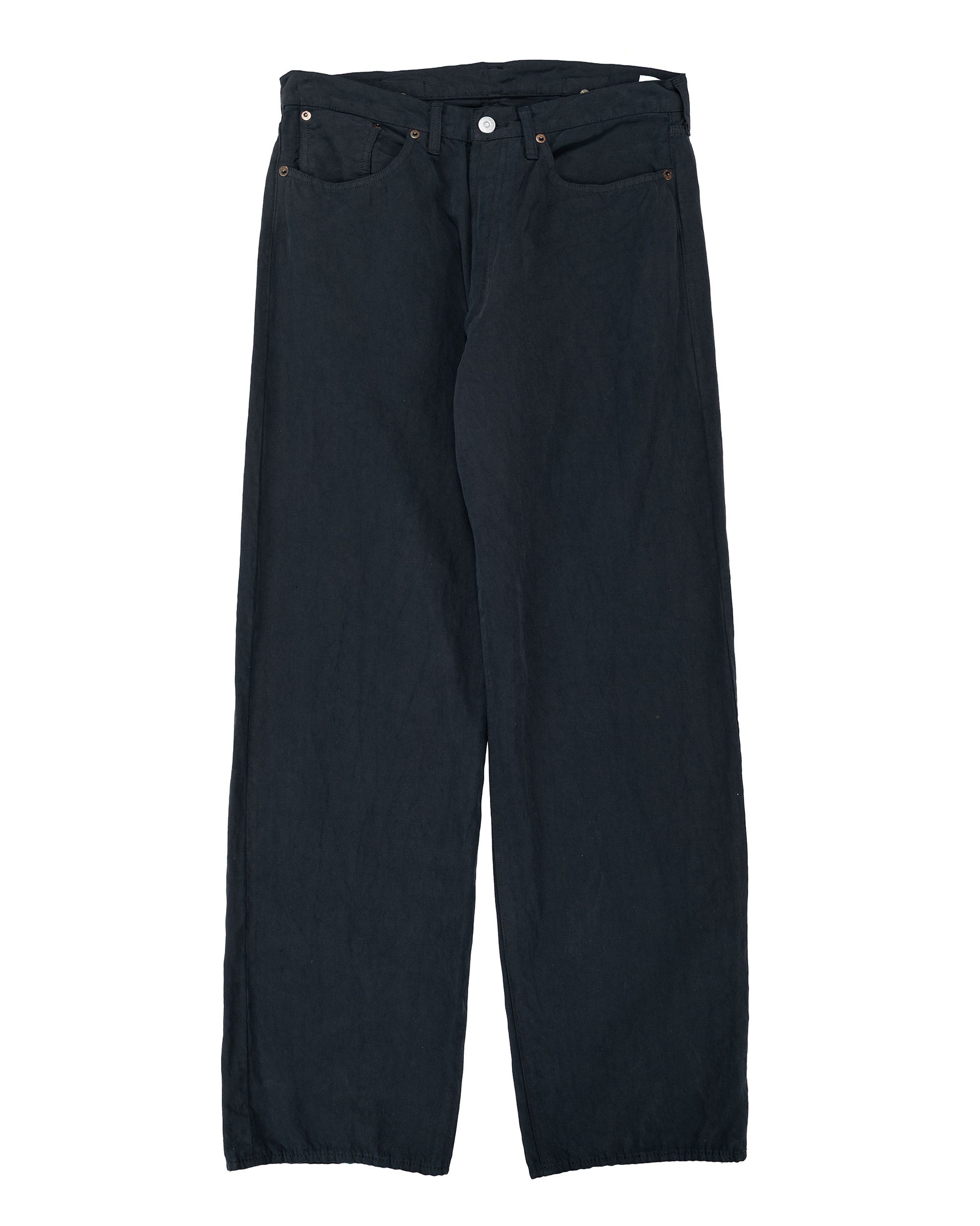 lost & found Lady White Co. Lady White Co. KAPTAIN SUNSHINE Cotton Linen Pants Charcoal