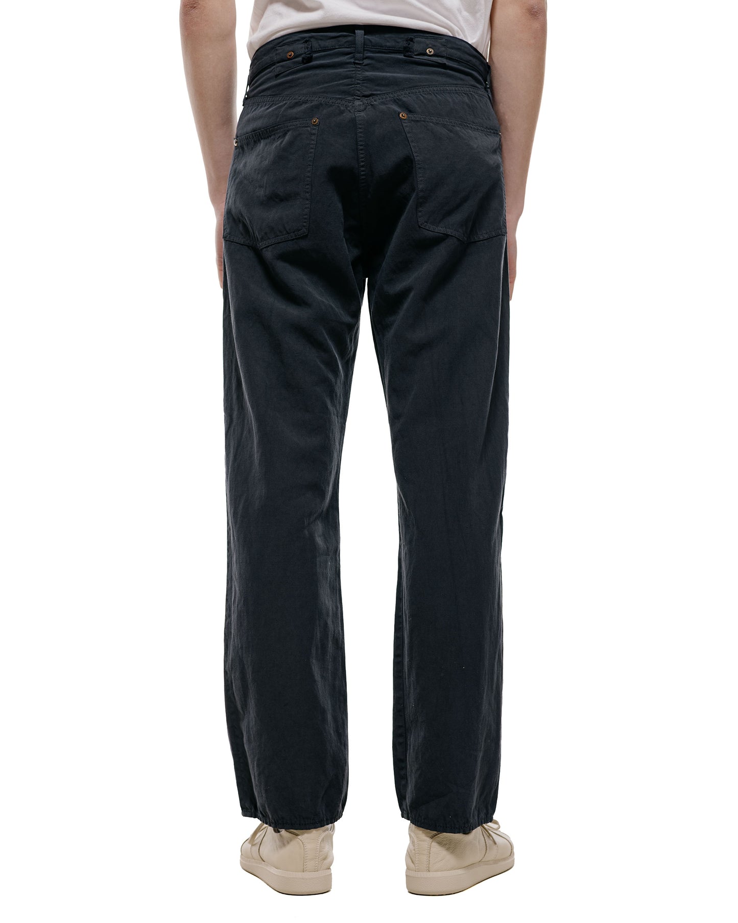 lost & found Lady White Co. Lady White Co. KAPTAIN SUNSHINE Cotton Linen Pants Charcoal