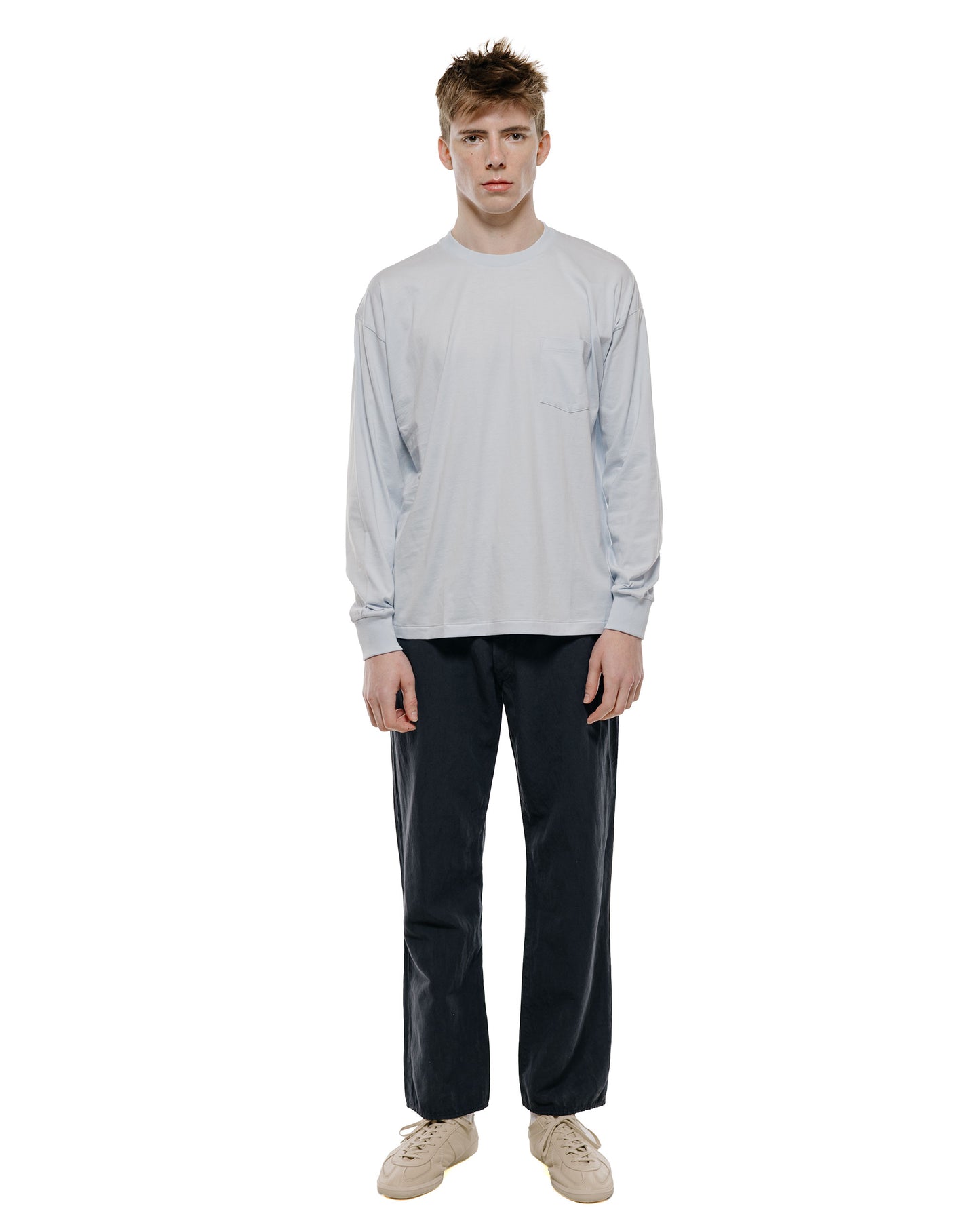 lost & found Lady White Co. Lady White Co. KAPTAIN SUNSHINE Cotton Linen Pants Charcoal