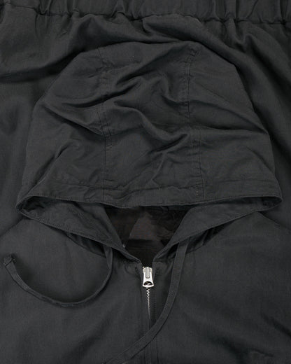 lost & found Lady White Co. Lady White Co. KAPTAIN SUNSHINE Silk Zip Jacket Faded Black