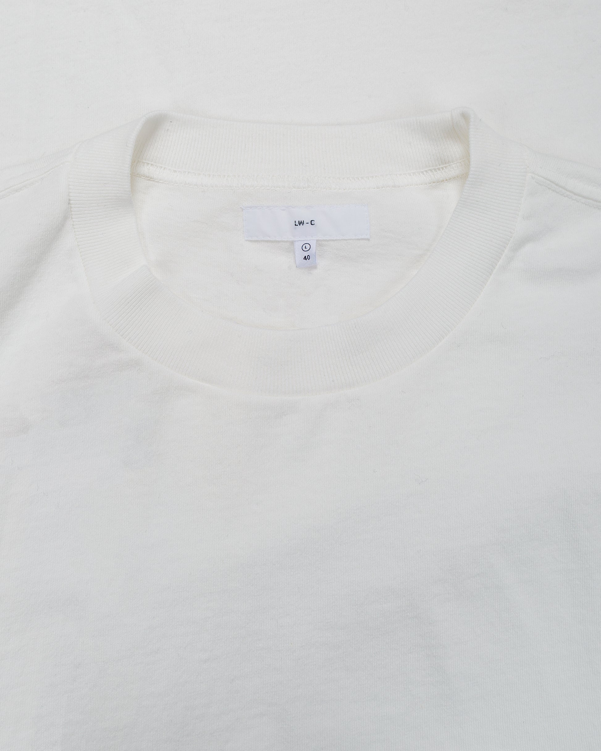 lost & found Lady White Co. Lady White Co. L/S Municipal T-Shirt White