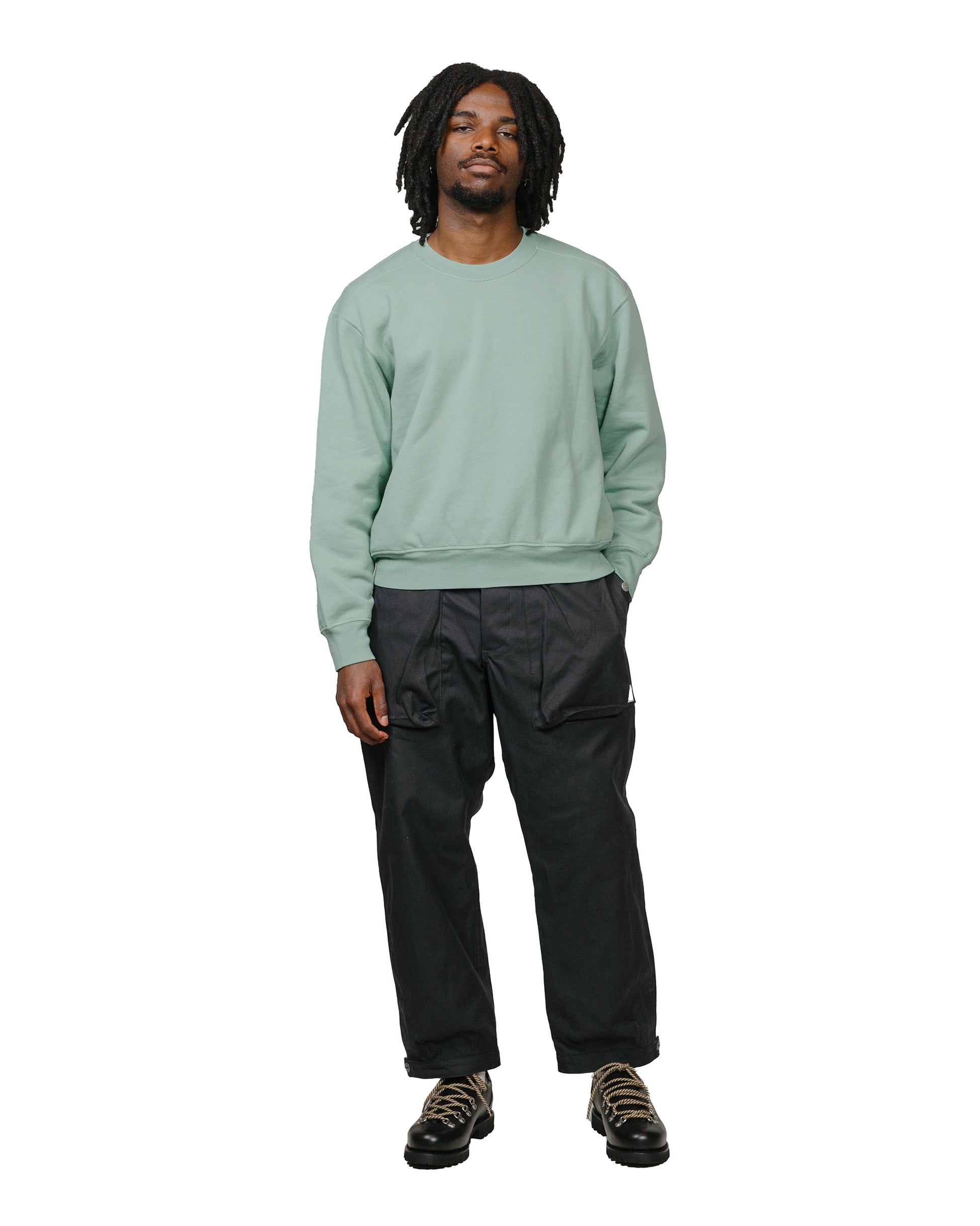 lost & found Lady White Co. Lady White Co. Mini Crewneck Inverness Green