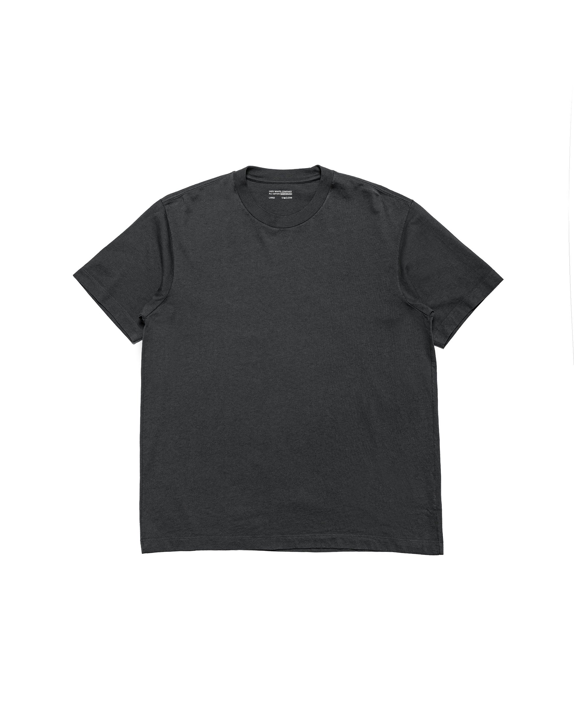 Lady White Co. Municipal T-Shirt Pigment Charcoal