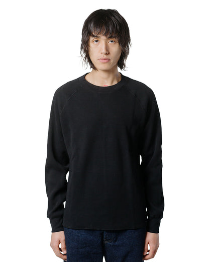 lost & found Lady White Co. Lady White Co. Raglan Thermal Black