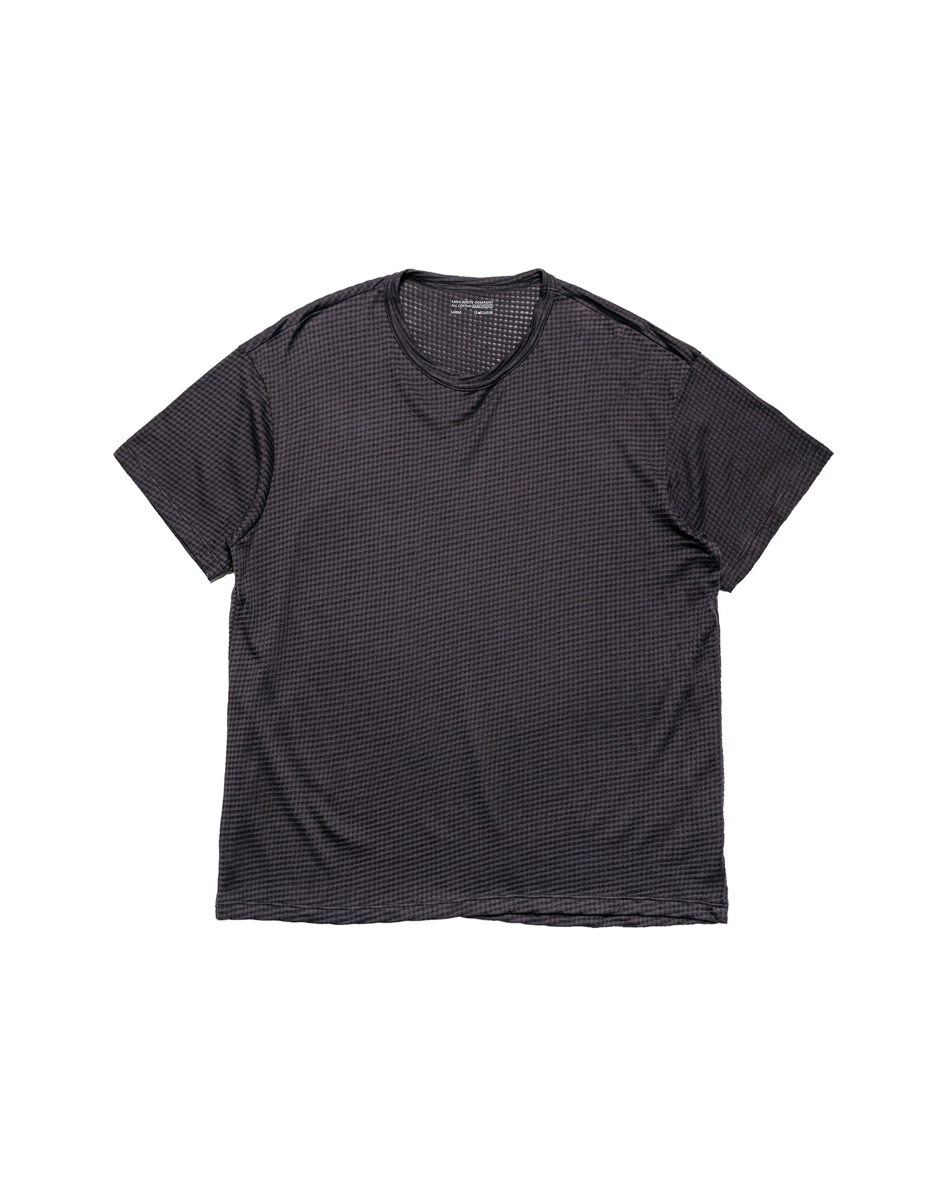 Lady White Co. Sheer Gauze T-Shirt Flint
