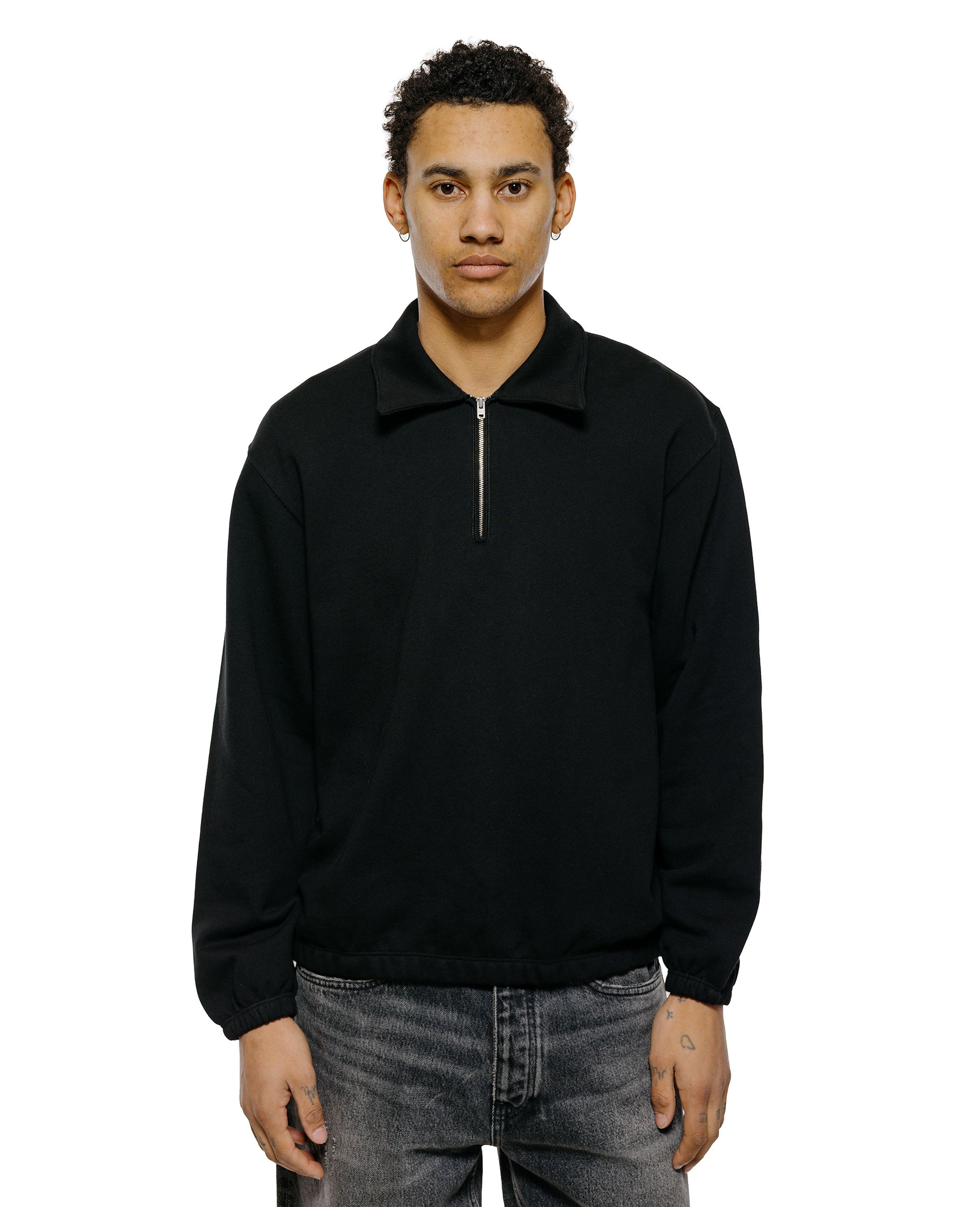 lost & found Lady White Co. Lady White Co. Topper 1/4 Zip Black