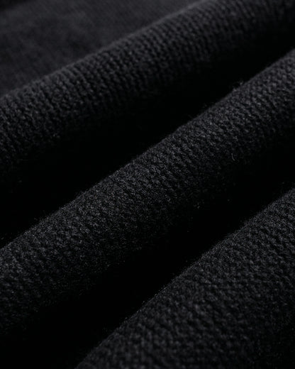 lost & found Lady White Co. Lady White Co. Wool Link Zip Cardigan Black
