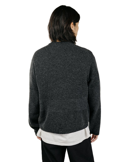 lost & found Lady White Co. Lady White Co. Wool V Neck Sweater Charcoal