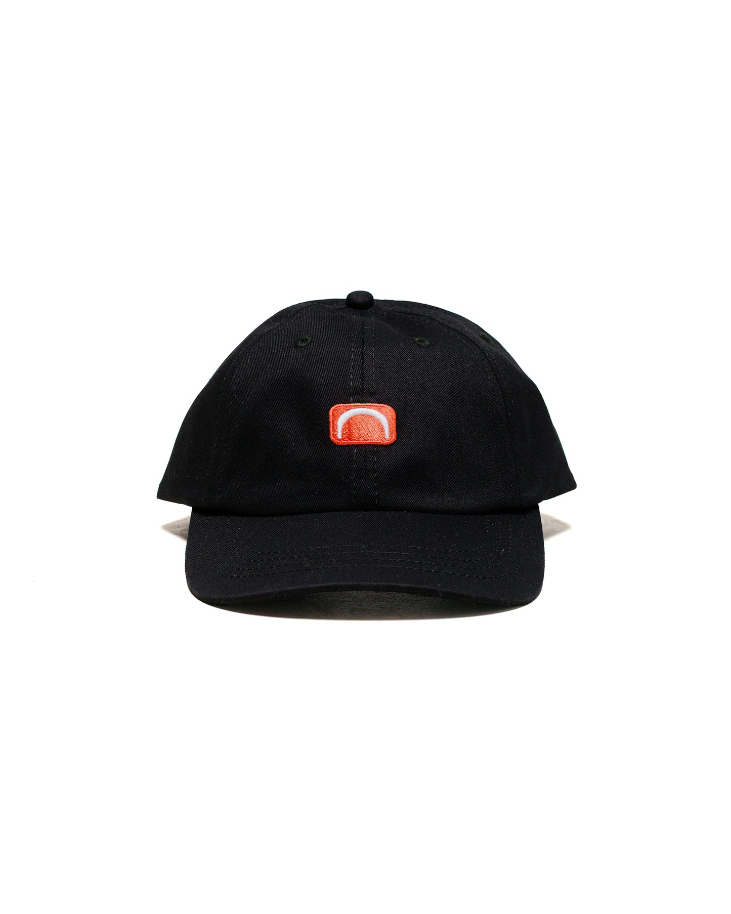 Lost & Found Chino Twill Arch Logo Cap Black