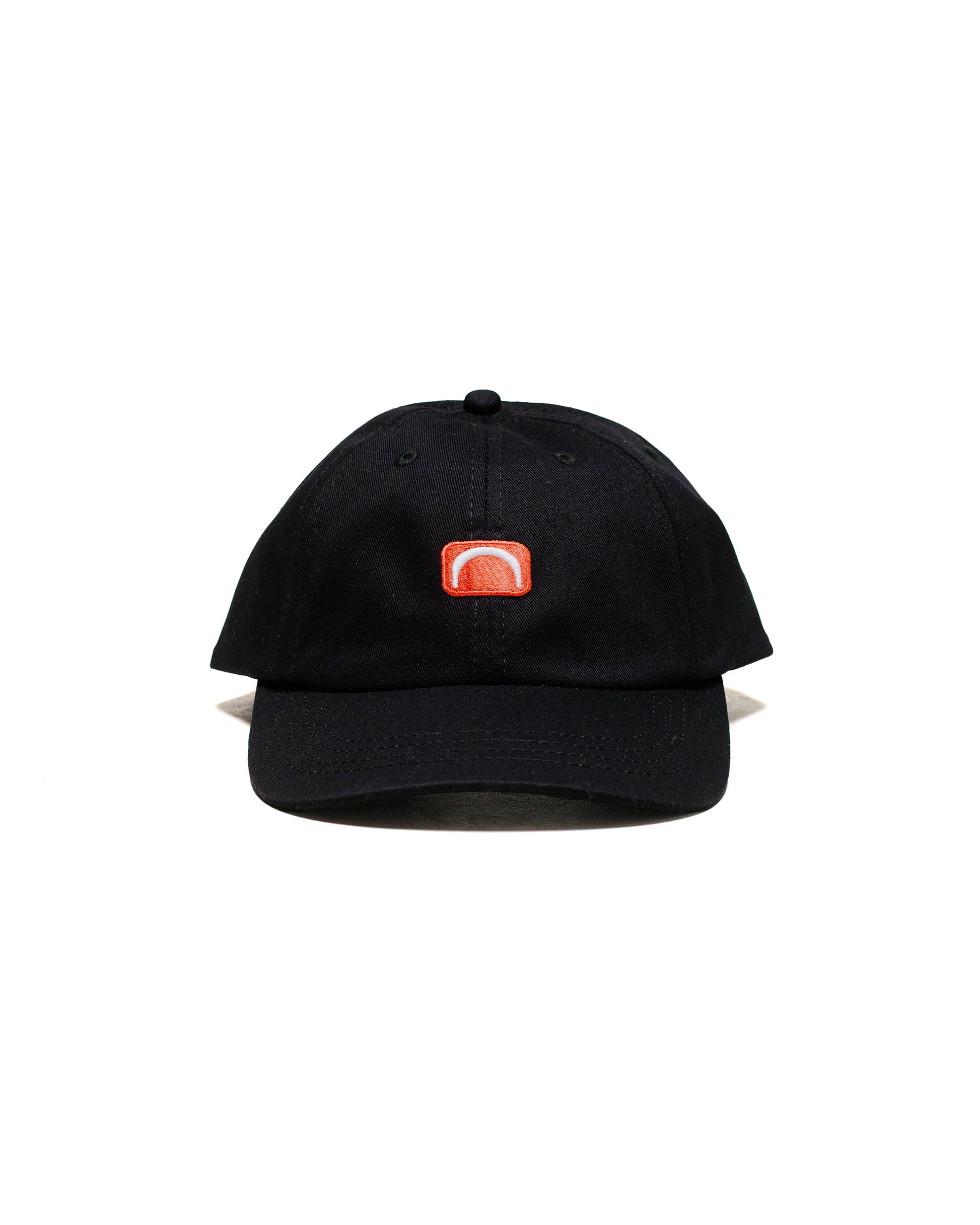 Lost & Found Chino Twill Arch Logo Cap Black