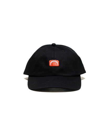 Lost & Found Chino Twill Arch Logo Cap Black