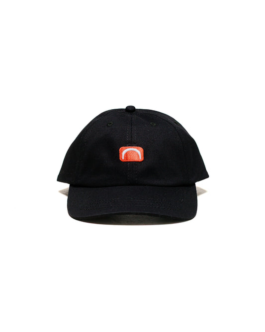 Lost & Found Chino Twill Arch Logo Cap Black
