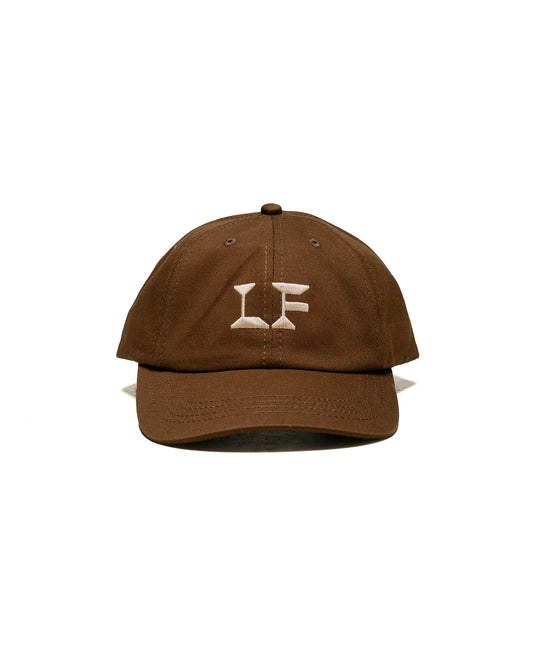 Lost & Found Chino Twill "L&F" Logo Cap Brown