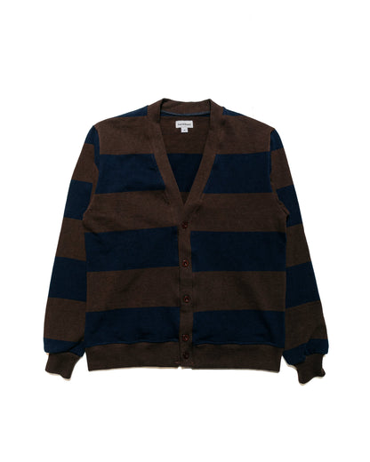 lost & found Lost & Found Lost & Found Classic Cardigan Navy/Brown